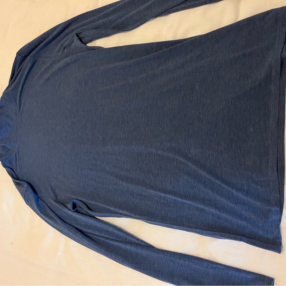 Kit and Ace Women’s Blue Long Sleeve Turtleneck